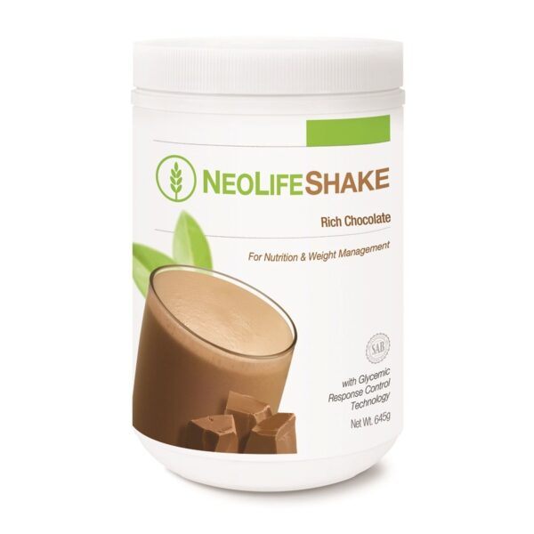 Notre délicieux et pratique NeoLifeShake aide à satisfaire la faim tout en vous donnant une énergie durable tout au long de la journée. Basé sur la science de la nutrition cellulaire et la technologie de contrôle de la réponse glycémique pour une nutrition quotidienne et une gestion du poids en déplacement. Essayez nos délicieuses saveurs : vanille crémeuse, chocolat riche et baies n' crème.